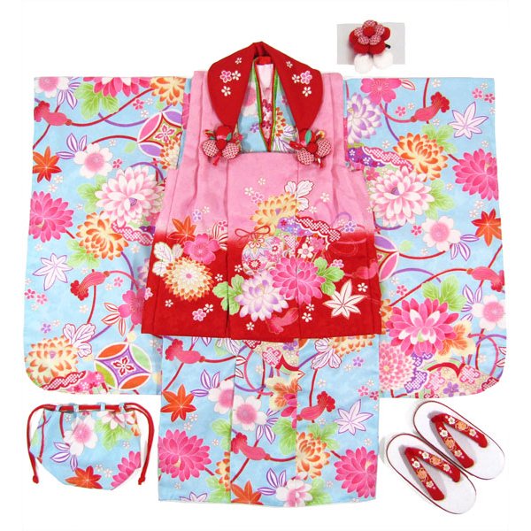 画像6: 七五三着物3歳9点セット (6)