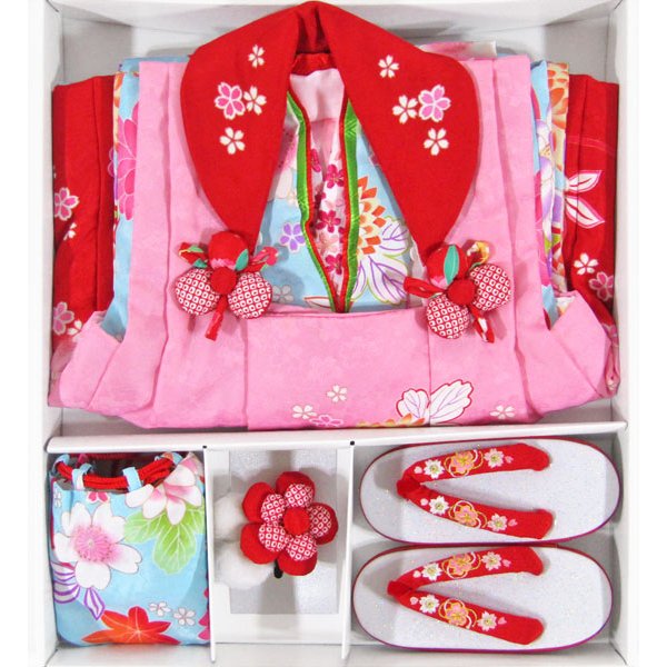 画像7: 七五三着物3歳9点セット (7)