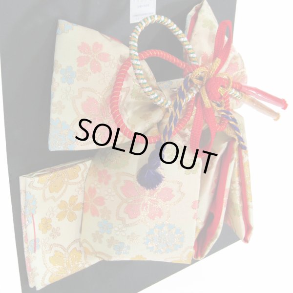 画像2: 七五三　結び帯(作り帯)　3歳用(小寸) (2)