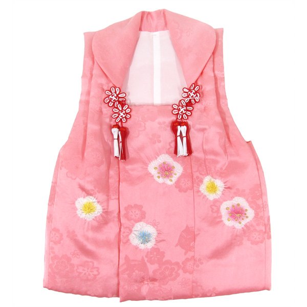 画像1: 七五三被布コート正絹 (1)