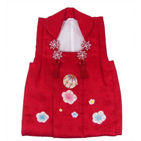 画像1: 七五三被布コート正絹 (1)