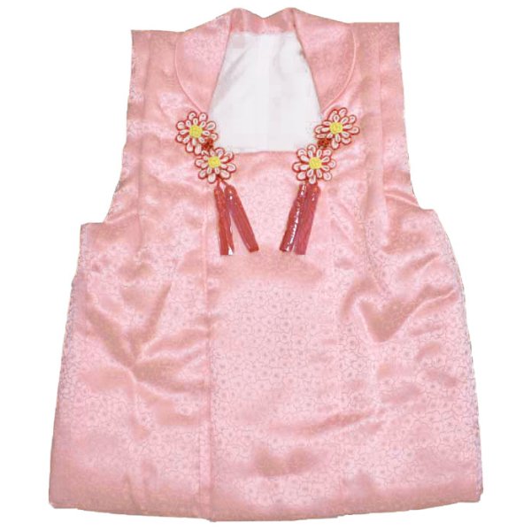 画像1: 七五三被布コート正絹 (1)