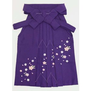 画像: 七五三3歳用刺繍入り女児袴