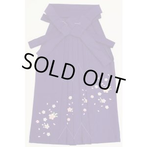 画像: 七五三７歳用刺繍入り女児袴