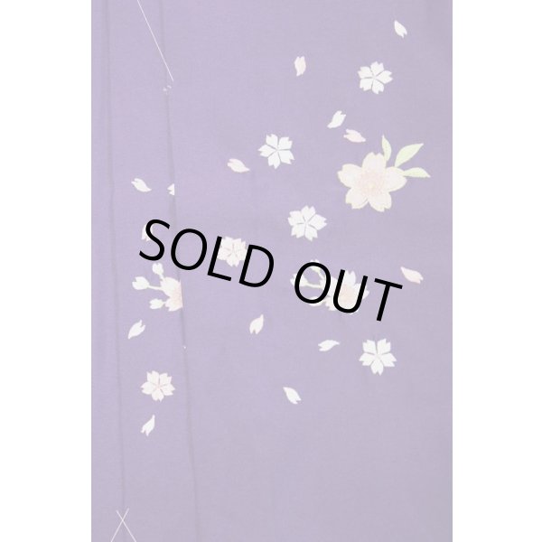 画像2: 七五三７歳用刺繍入り女児袴 (2)