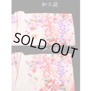 画像: 七五三女の子着物肩あげ加工(3歳用)