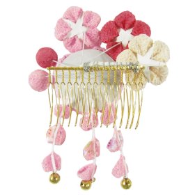 画像: 女の子七五三髪飾り