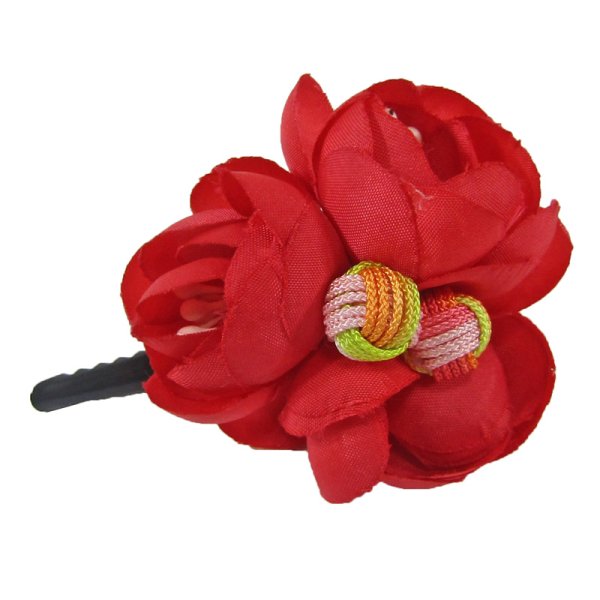 画像7: ラナンキュラス髪飾り (7)