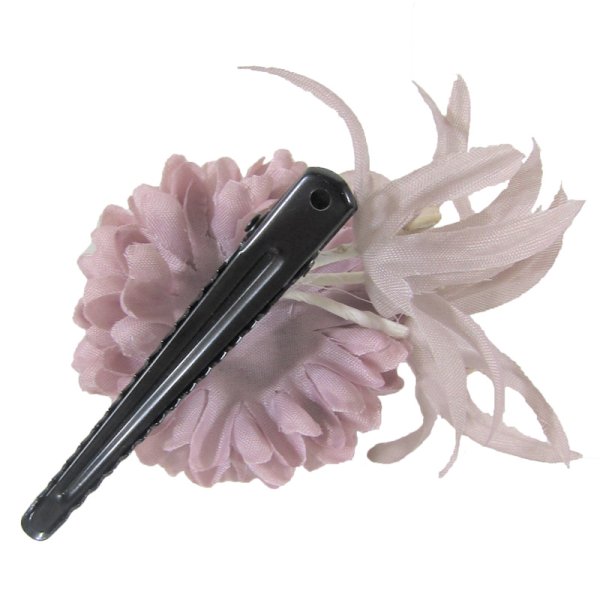 画像3: くすみカラーミニ髪飾り (3)