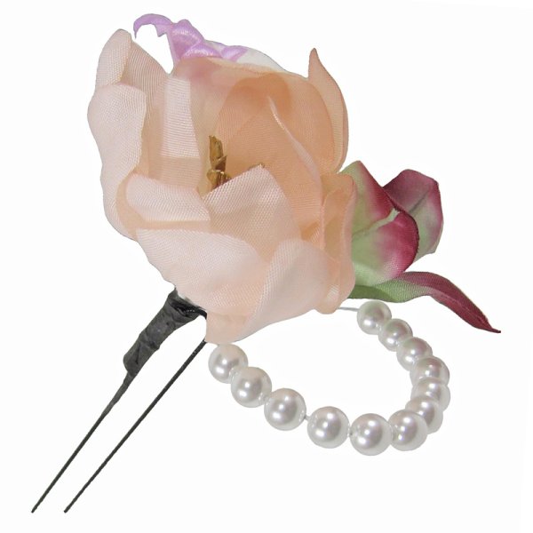 画像5: 七五三 髪飾り Uピン花飾り (5)