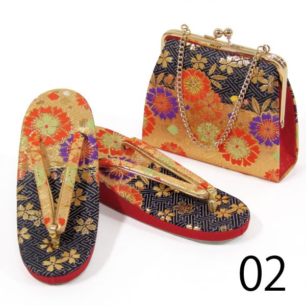 画像3: 七五三 ７歳草履バッグセット (3)