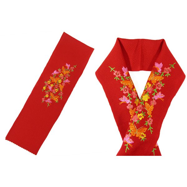 画像4: 七五三女の子正絹刺繍半衿 (4)