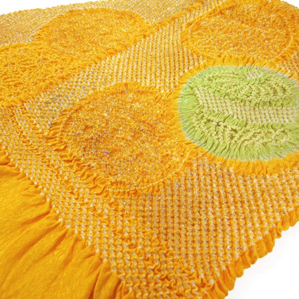 画像3: 七五三帯揚げ 黄 (3)