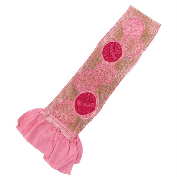 画像2: 七五三帯揚げ ピンク (2)