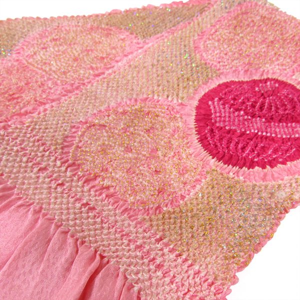 画像3: 七五三帯揚げ ピンク (3)