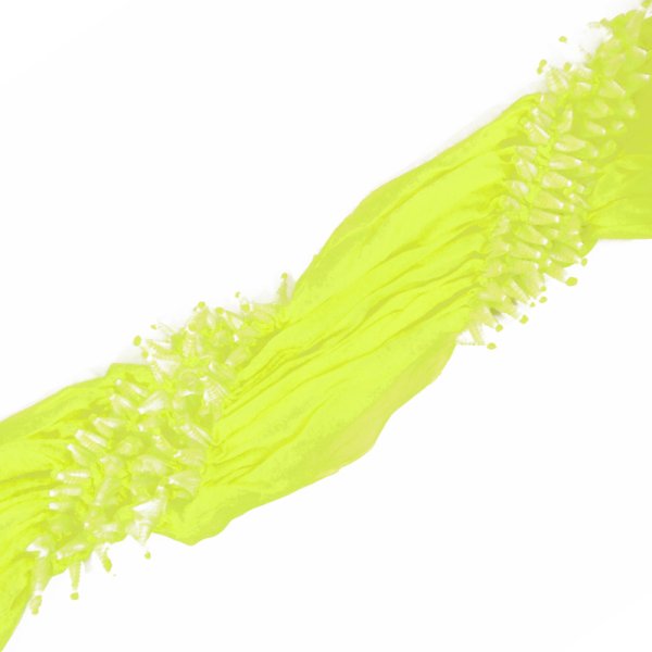 画像3: 七五三絞りナイロン帯揚げ 黄色  (3)