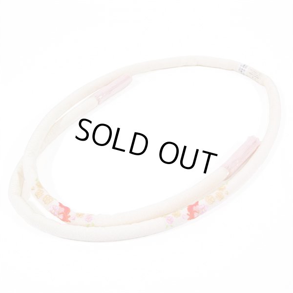 画像1: 七五三刺繍入り丸くげ  (1)