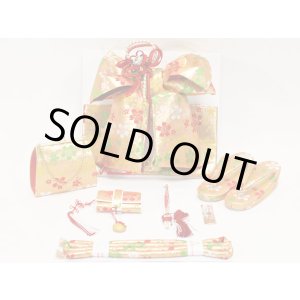 画像: 七五三 ７歳用結び帯＋箱せこセット