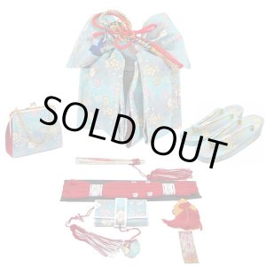 画像: 七五三 ７歳用結び帯＋箱せこセット