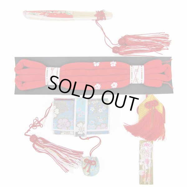 画像2: 七五三 ７歳用結び帯＋箱せこセット (2)