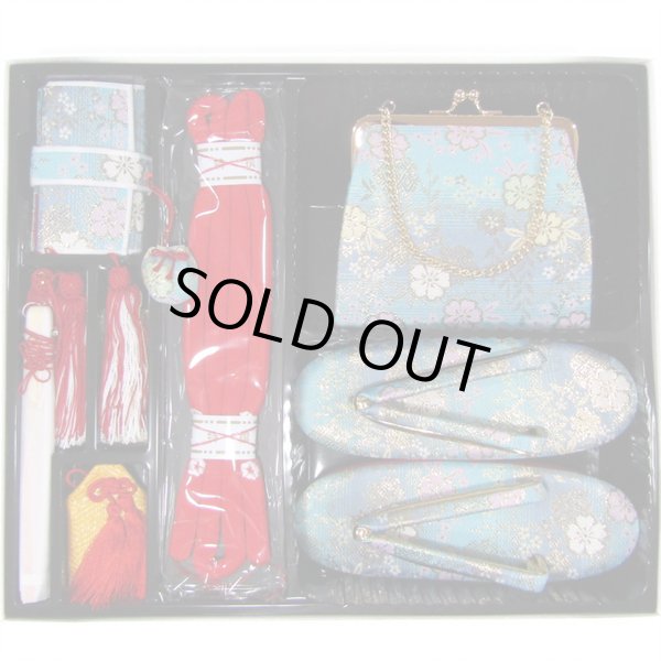 画像3: 七五三 ７歳用結び帯＋箱せこセット (3)