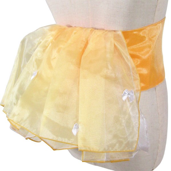 画像2: 女の子オーガンジーへこおび (2)