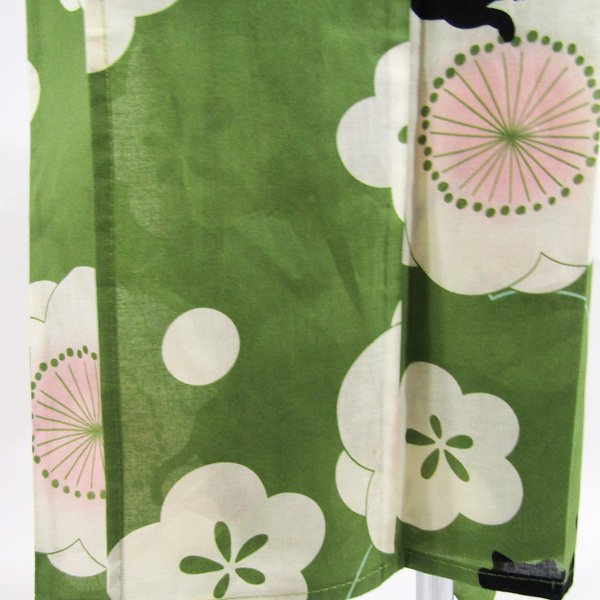 画像5: 女の子ゆかた100サイズ（単品/セット） 梅に猫 (5)