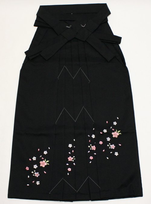 画像1: 女子袴 刺繍入り Ｓサイズ (1)