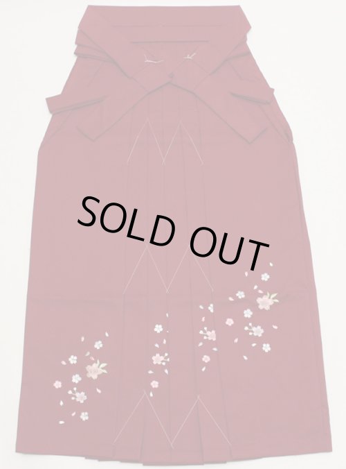 画像1: 女子袴 刺繍入り Ｍサイズ (1)