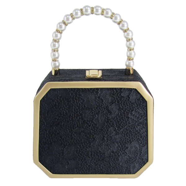 画像2: フォーマル 八角形バッグ (2)