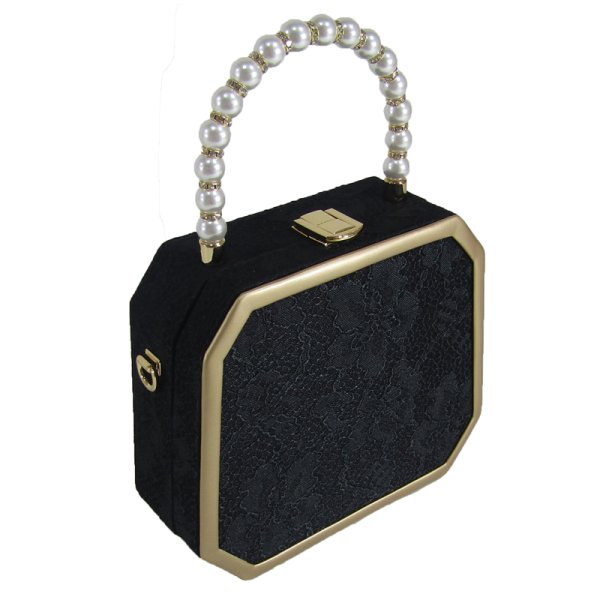 画像3: フォーマル 八角形バッグ (3)