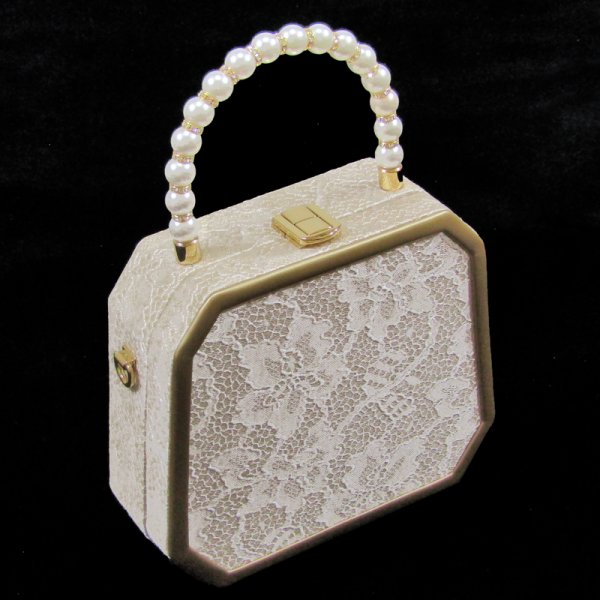 画像6: フォーマル 八角形バッグ (6)