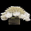 画像2: つまみ細工コーム髪飾り (2)