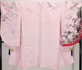画像: 二尺袖着物 袴２点セット