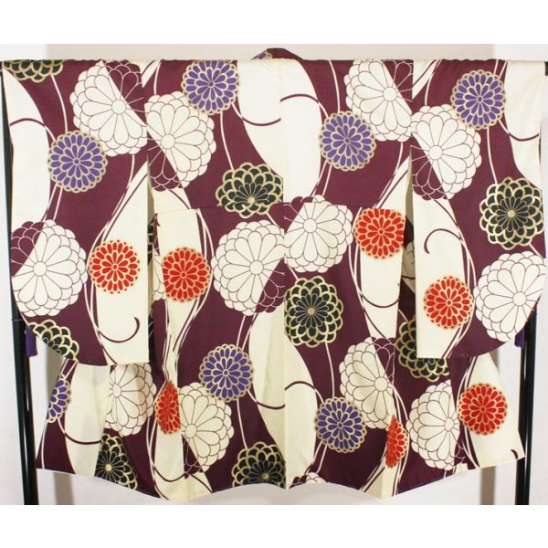 画像1: 二尺袖着物 単品 (1)