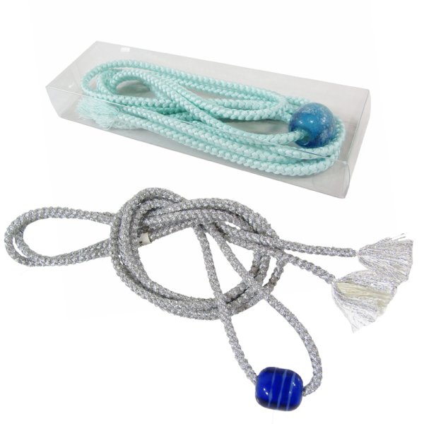 画像3: トンボ玉付き帯飾り紐 (3)