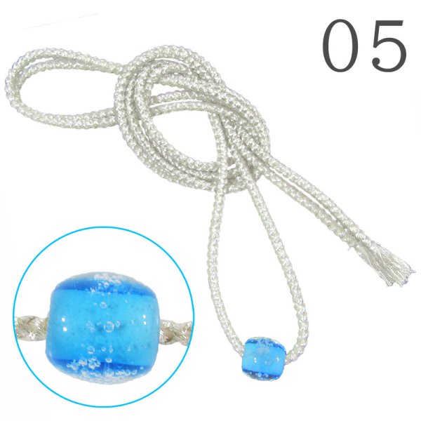 画像8: トンボ玉付き帯飾り紐 (8)