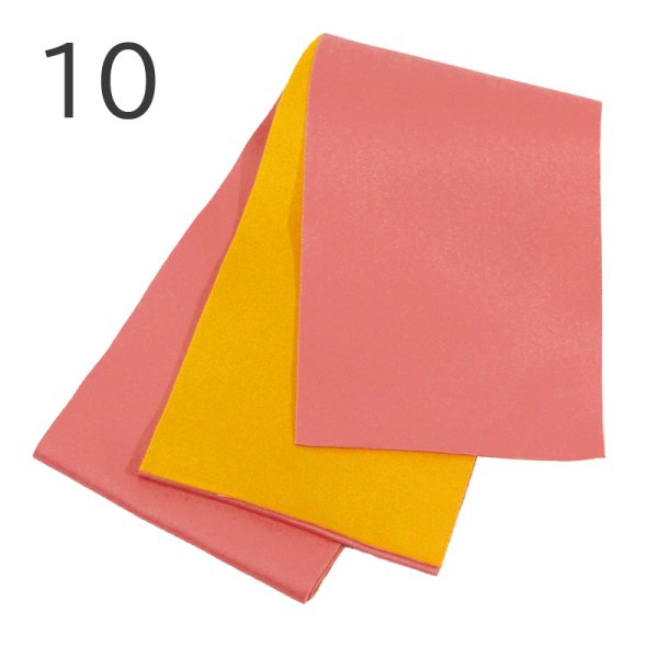 画像11: 麻の葉柄薄手半幅帯 女性ゆかた帯 日本製 (11)