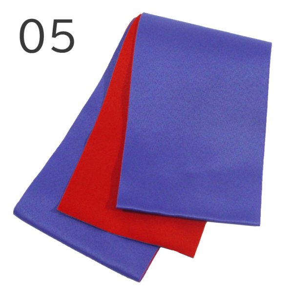 画像6: 麻の葉柄薄手半幅帯 女性ゆかた帯 日本製 (6)