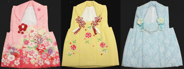画像: 七五三女の子3歳被布コート新規入荷商品のお知らせ